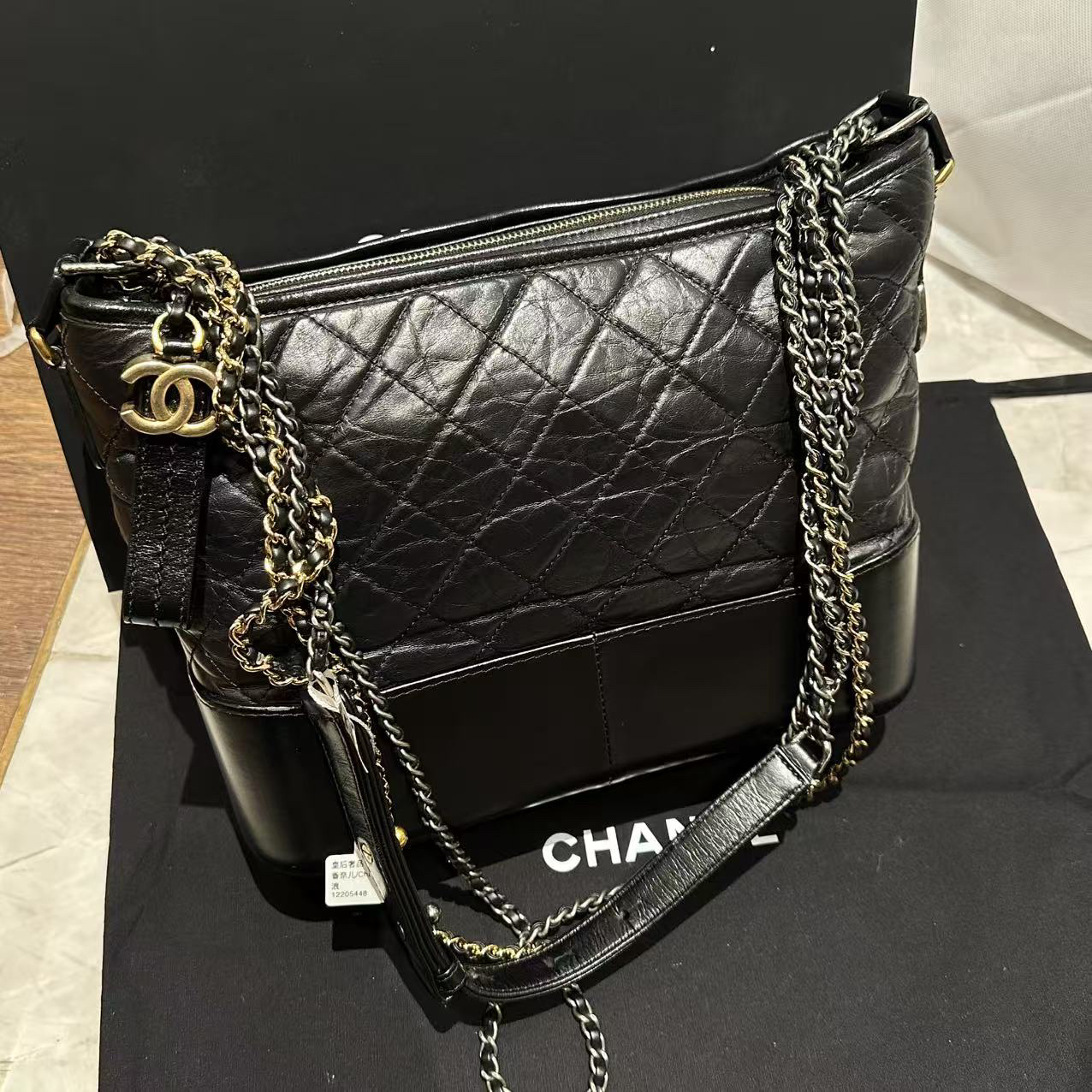 95新 Chanel/香奈儿 泡泡专属/香奈儿流浪中号斜挎包/98新包展