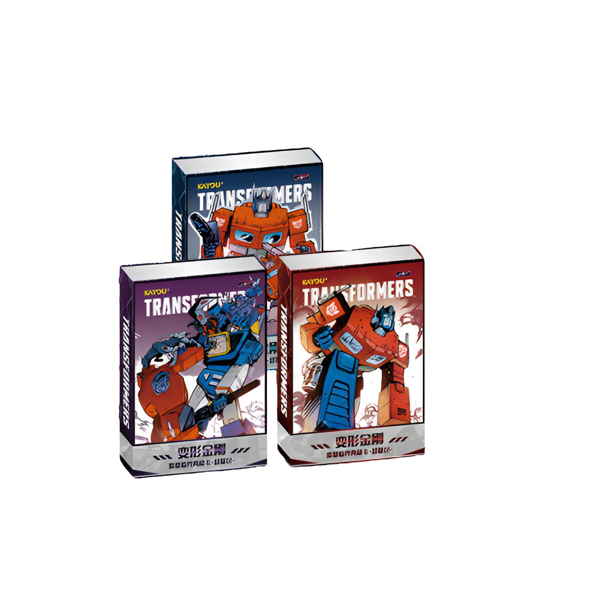 卡游【玩法合集】变形金刚能量临界典藏卡超量包第1弹-默认代拆-Z