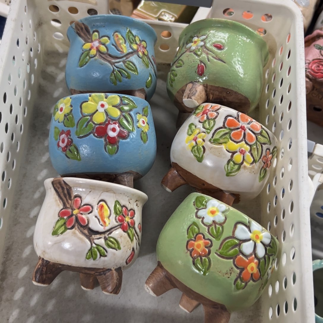 陶瓷多肉小花盆@@27