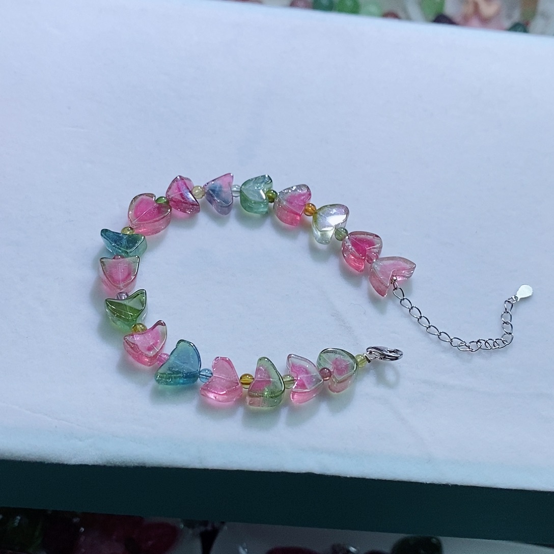 碧玺手链未镶嵌碧玺手链