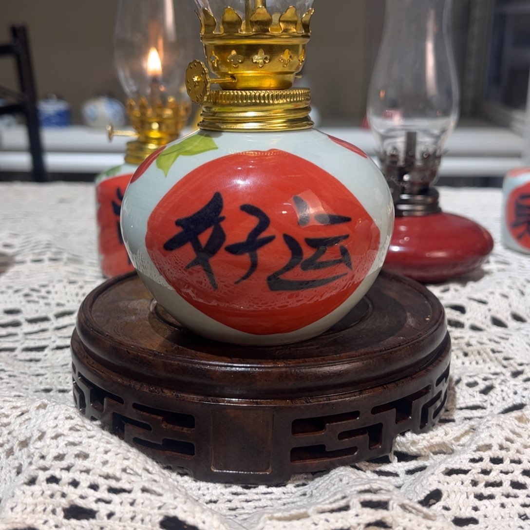 摆件景德镇陶瓷香薰灯