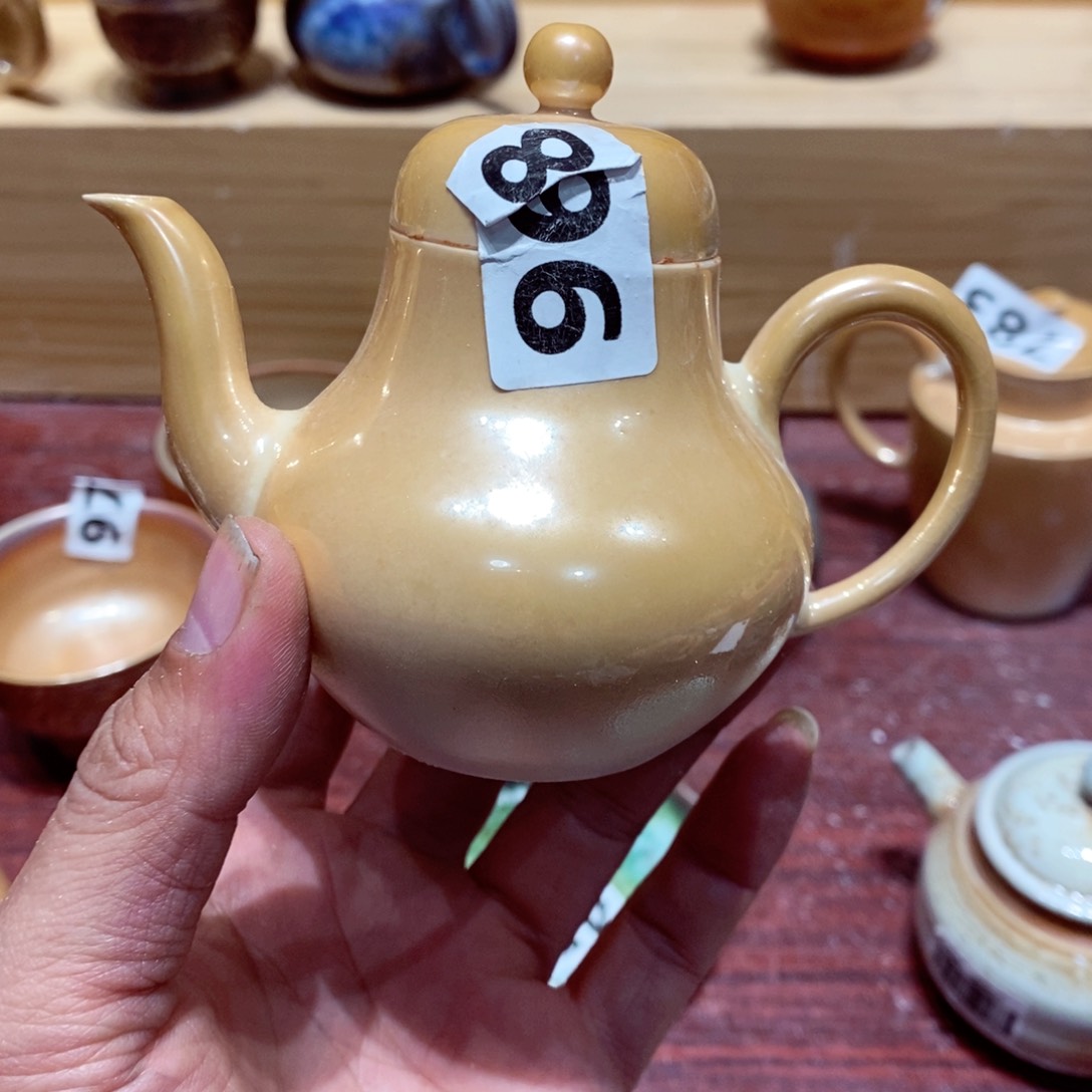 柴烧茶具陶瓷杯子