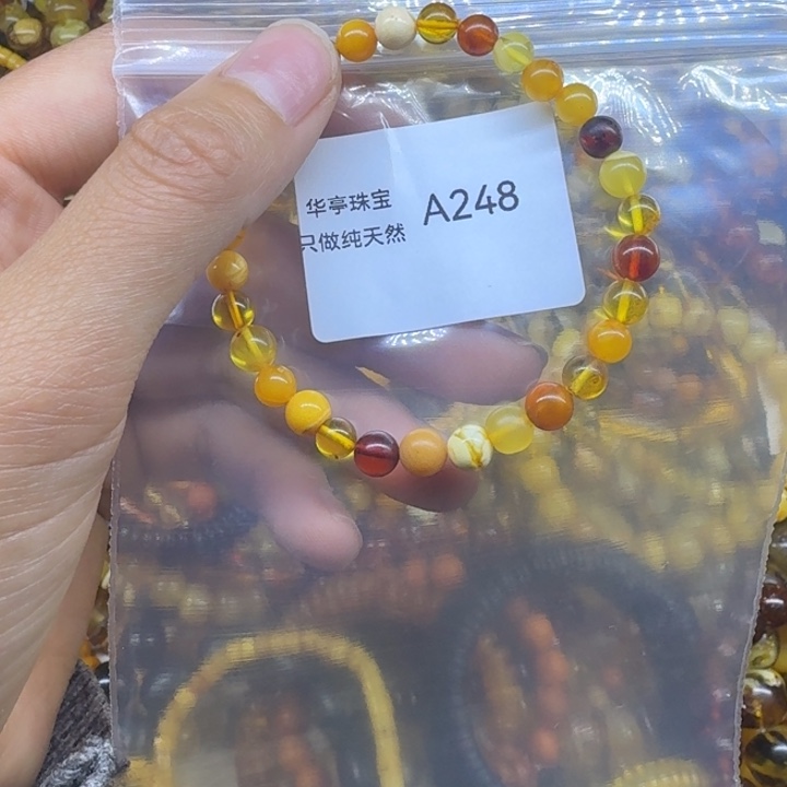 琥珀未镶嵌珠宝奇石