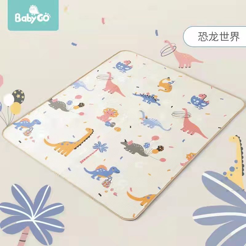 babygo野餐垫 恐龙世界（180*150*0.5cm）【壳妈专属】