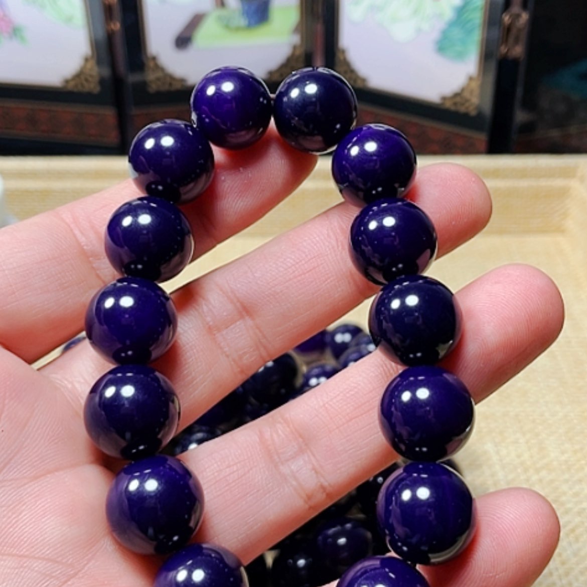 【闪购商品】玛瑙/玉髓手链未镶嵌紫龙醇14
