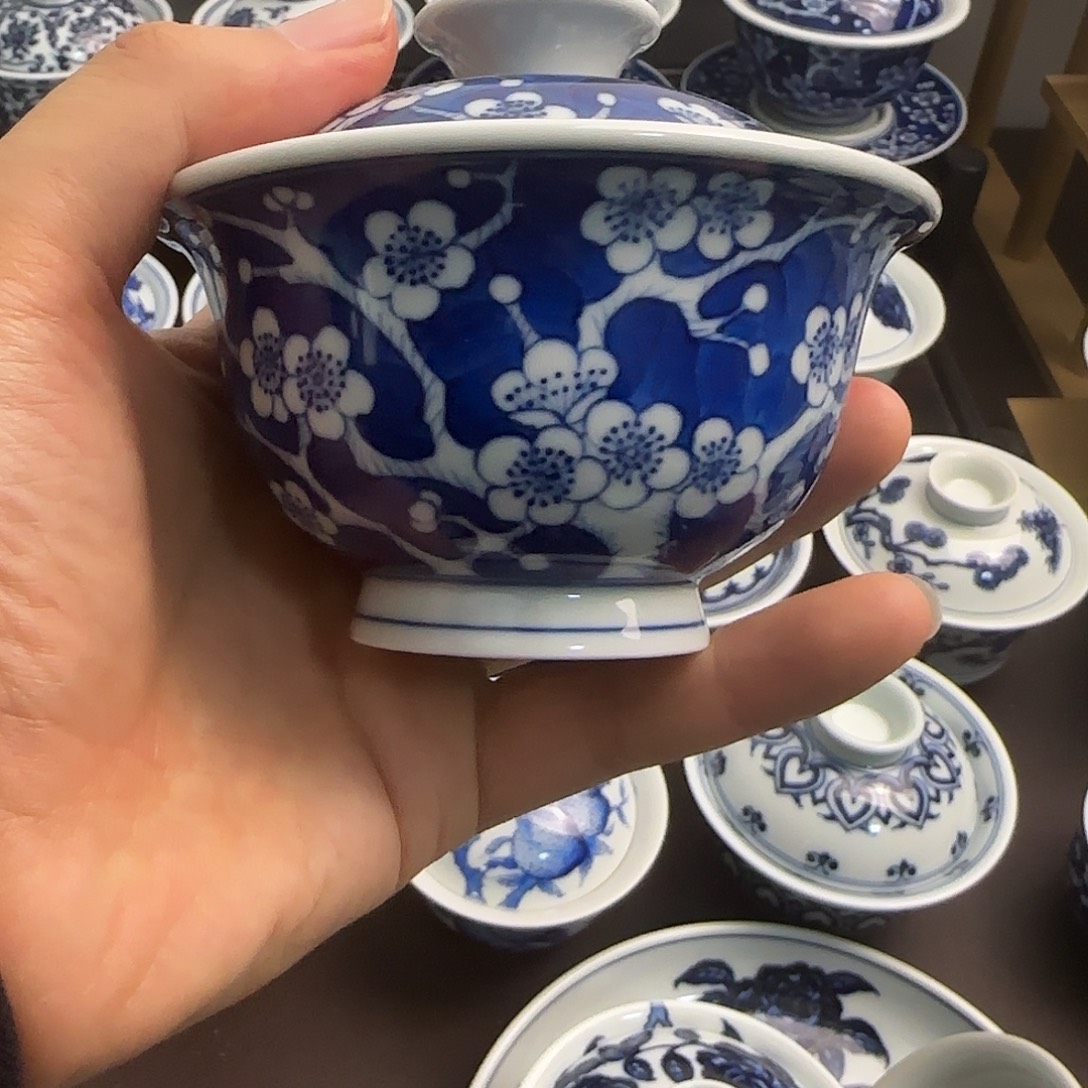 全手绘景德镇陶瓷茶具