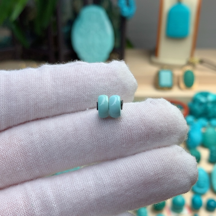 绿松石未镶嵌珠宝半成品