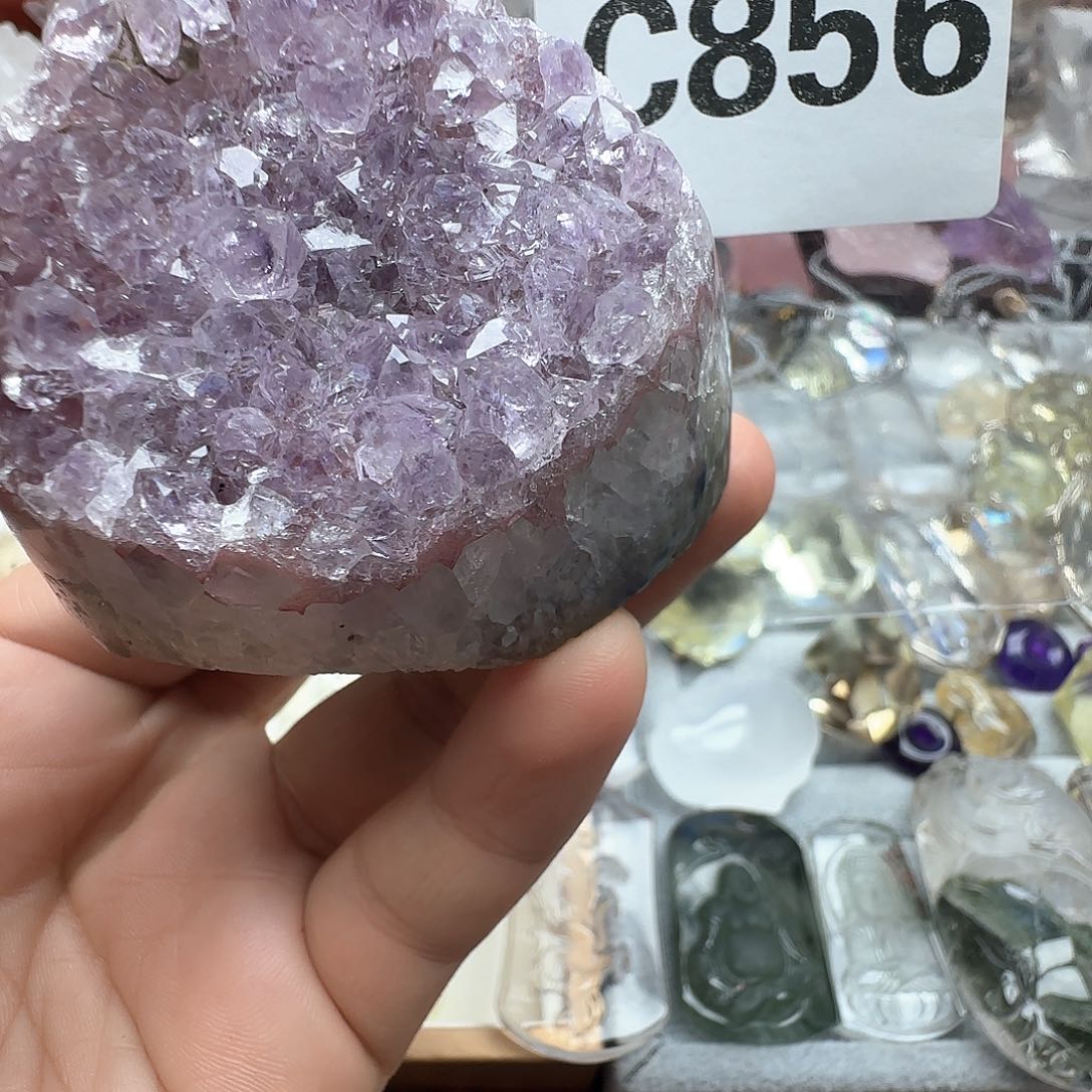 水晶吊坠未镶嵌水晶856