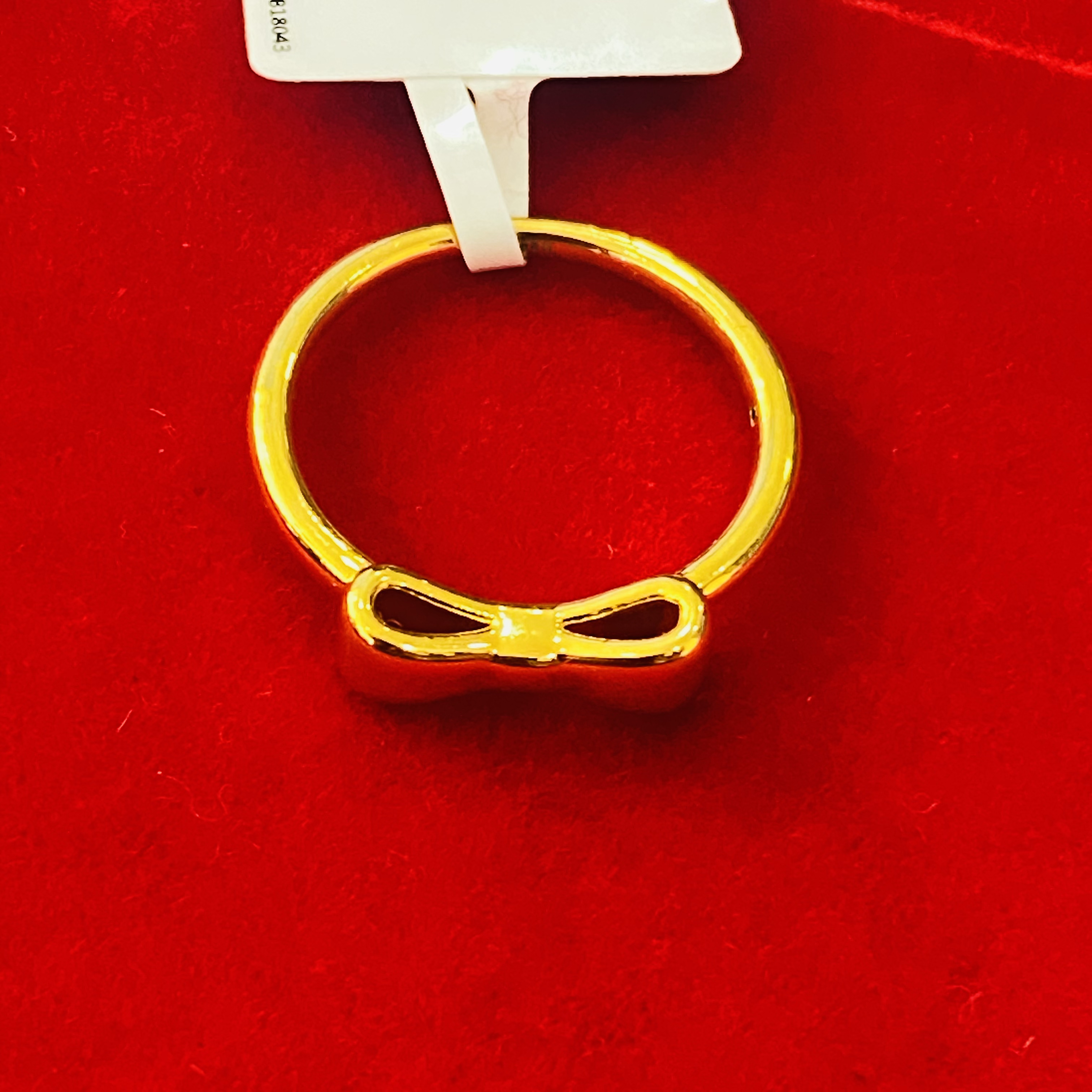 【木木专享】足金999饰品 14#钱多多戒指 GP 0.54