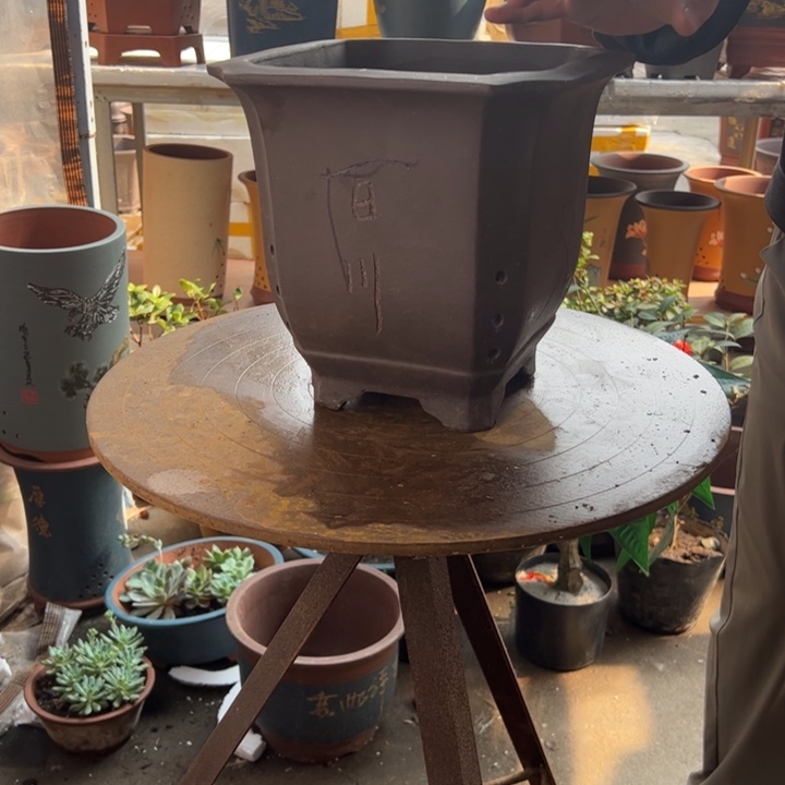 23切角四方花盆花盆花盆