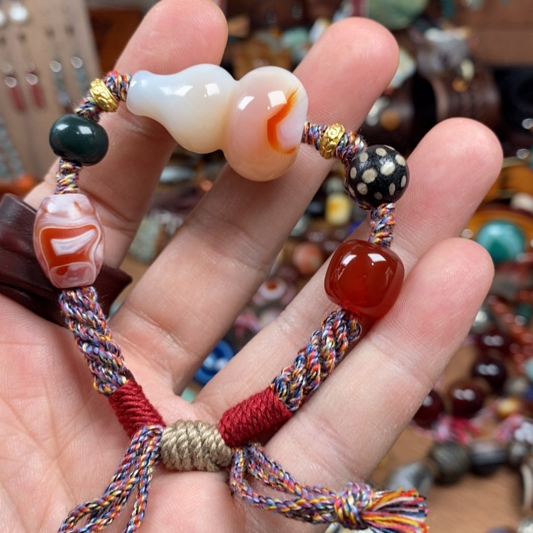 玛瑙/玉髓手链未镶嵌