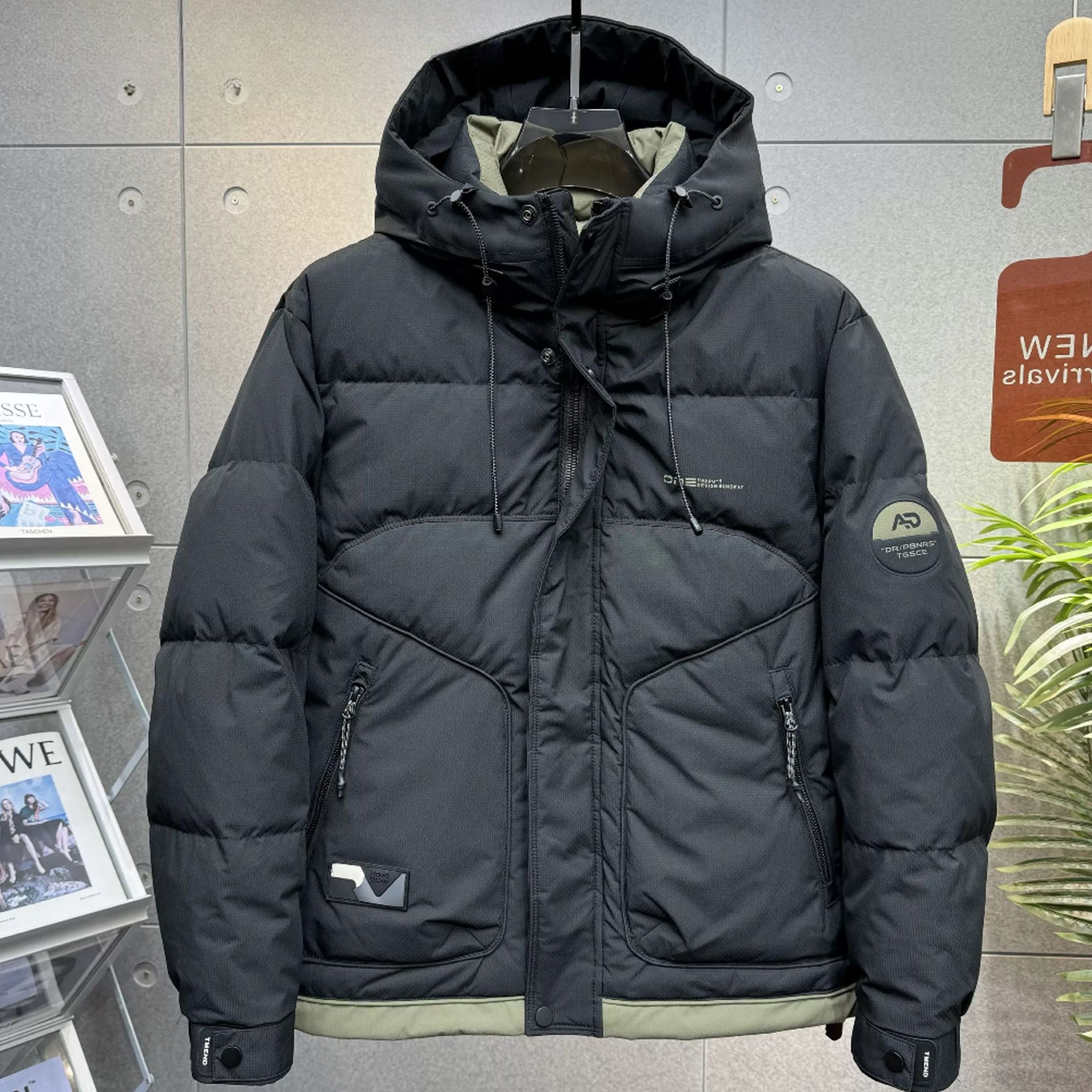 【国标连帽羽绒服】冬季新款肤感加厚轻奢时尚外套-93513