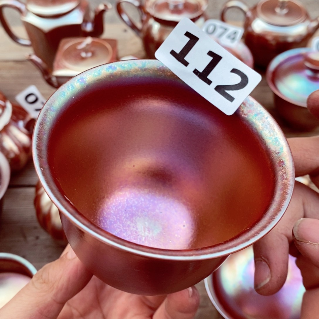 柴烧茶具陶瓷杯子