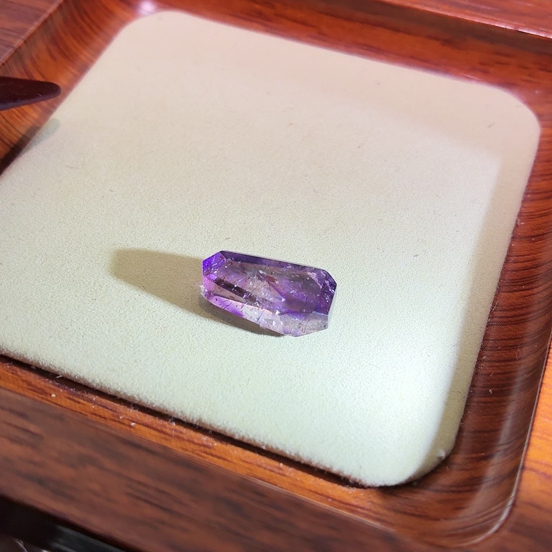 未镶嵌水晶吊坠(不含链)紫超七 克90