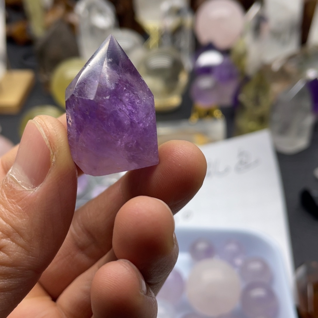 水晶219未镶嵌紫水晶