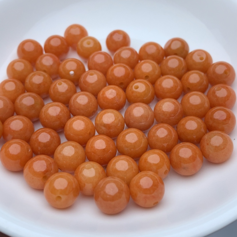 【闪购商品】翡翠手链未镶嵌卡8.3冰红10颗