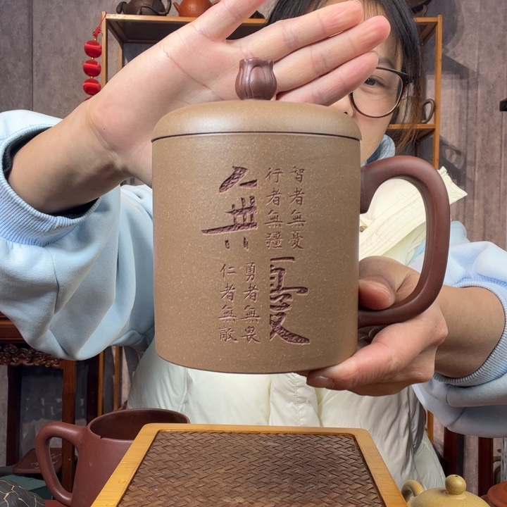 茶杯紫砂?***?原矿紫砂杯