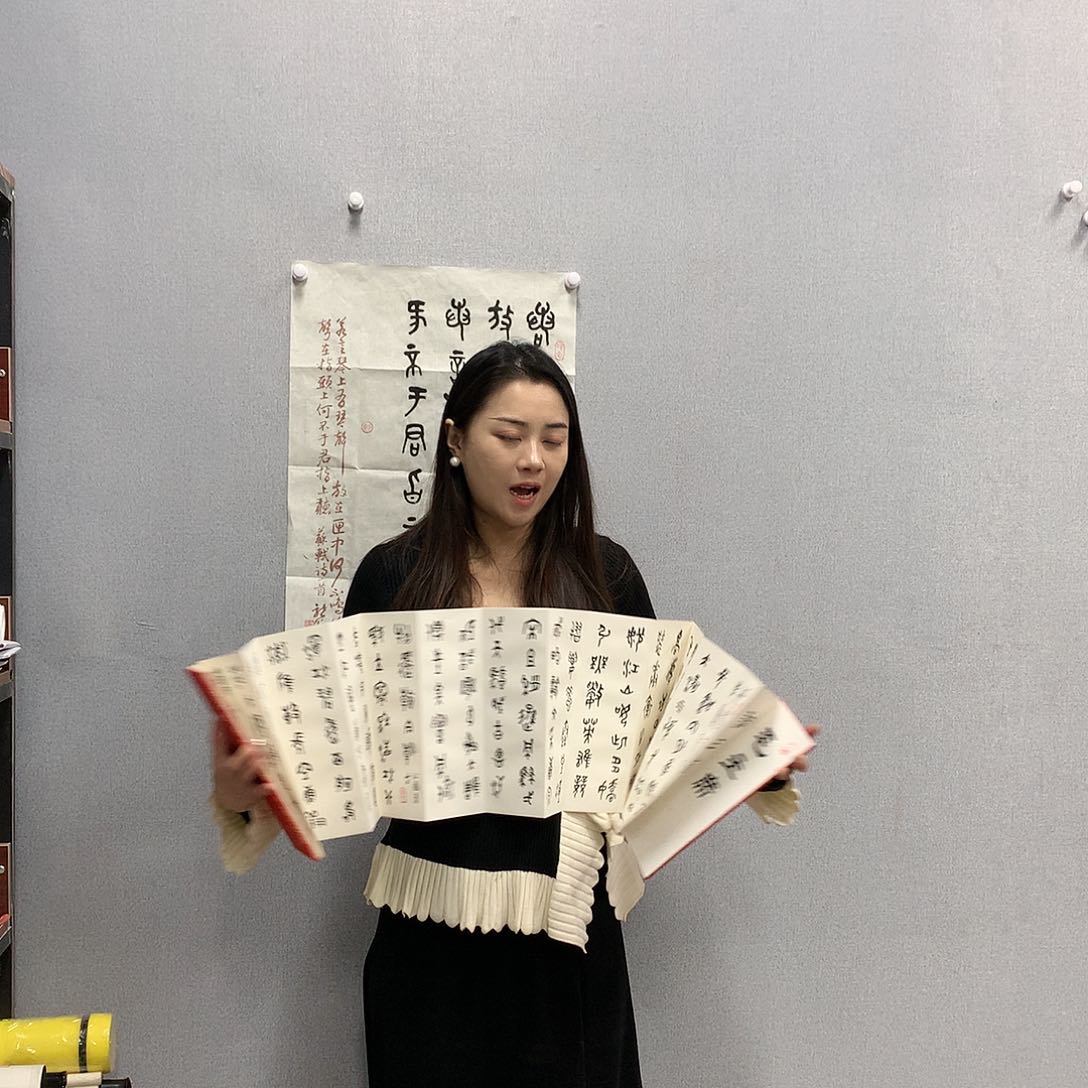 【闪购商品】国画叶金福书法册页诗词三首