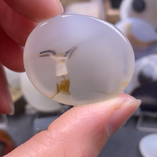 玛瑙/玉髓吊坠(不含链)未镶嵌