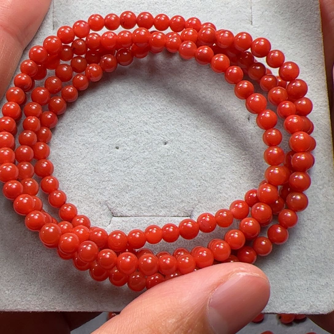 南红玛瑙珠子未镶嵌
