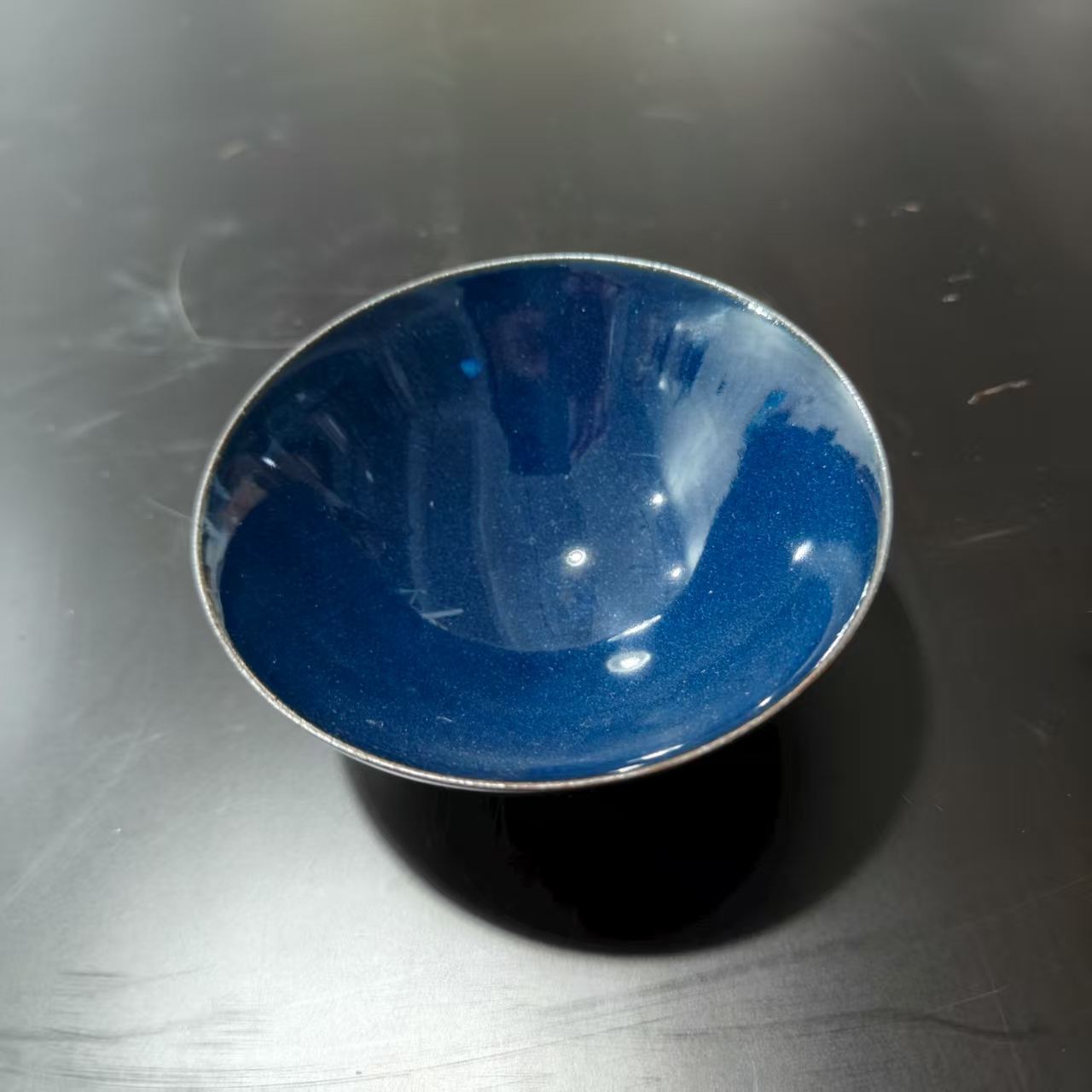 宝石蓝斗笠杯CC9494