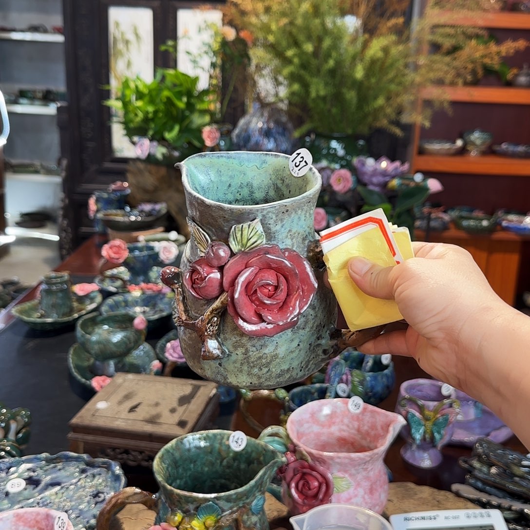 吉***祥纯手工咖啡杯盘碗