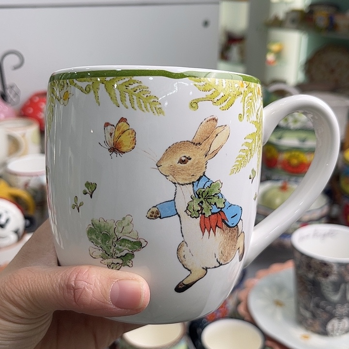 手工艺品琉璃兔兔杯子