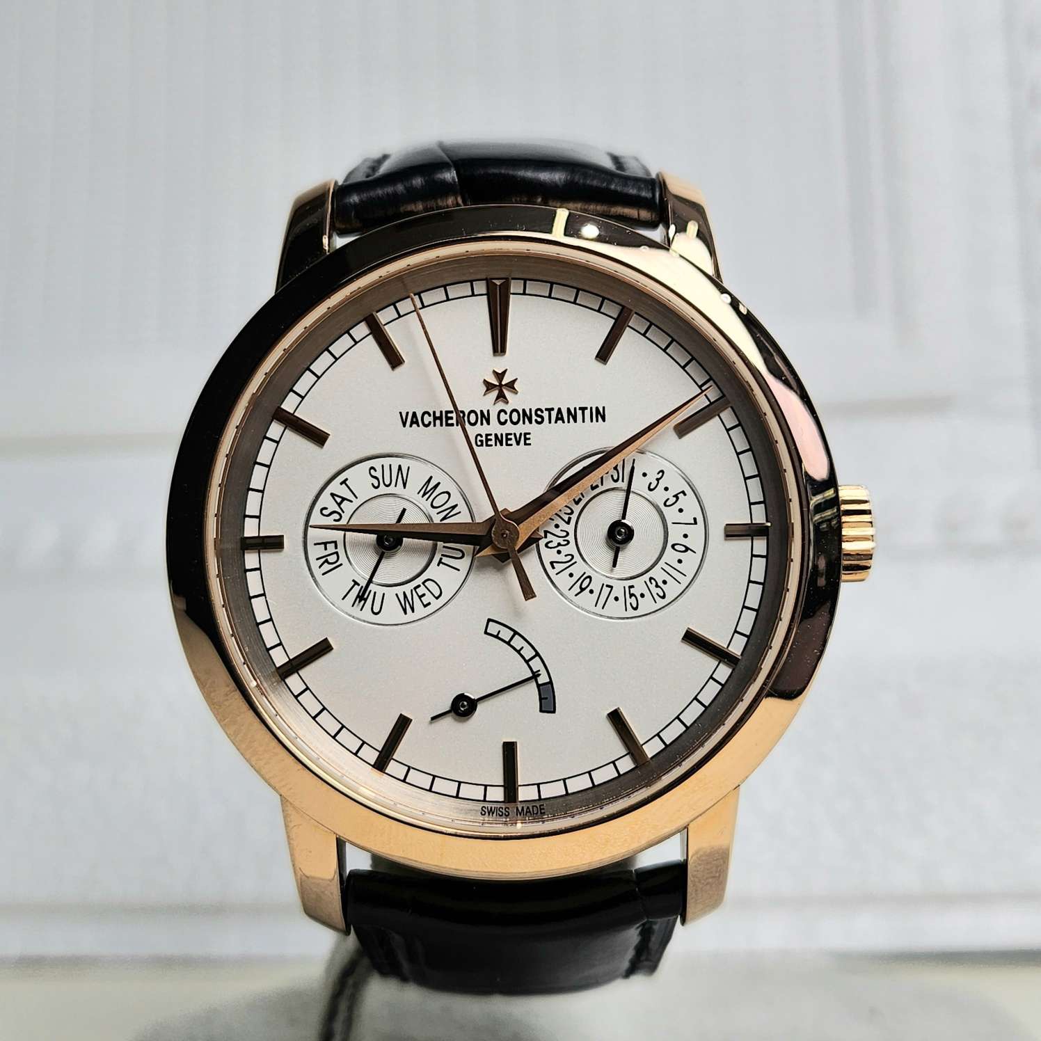 99新 Vacheron Constantin/江诗丹顿 传袭85290/粉红金/表径39.5
