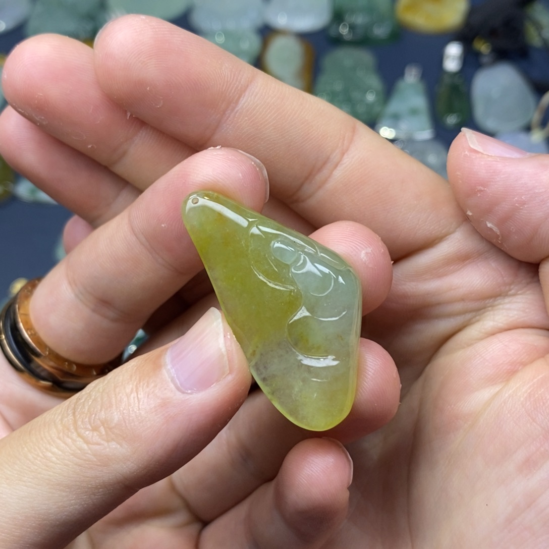 吊坠(不含链)未镶嵌翡翠悟道