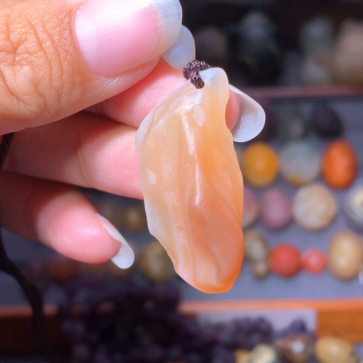 玛瑙/玉髓珠宝半成品未镶嵌