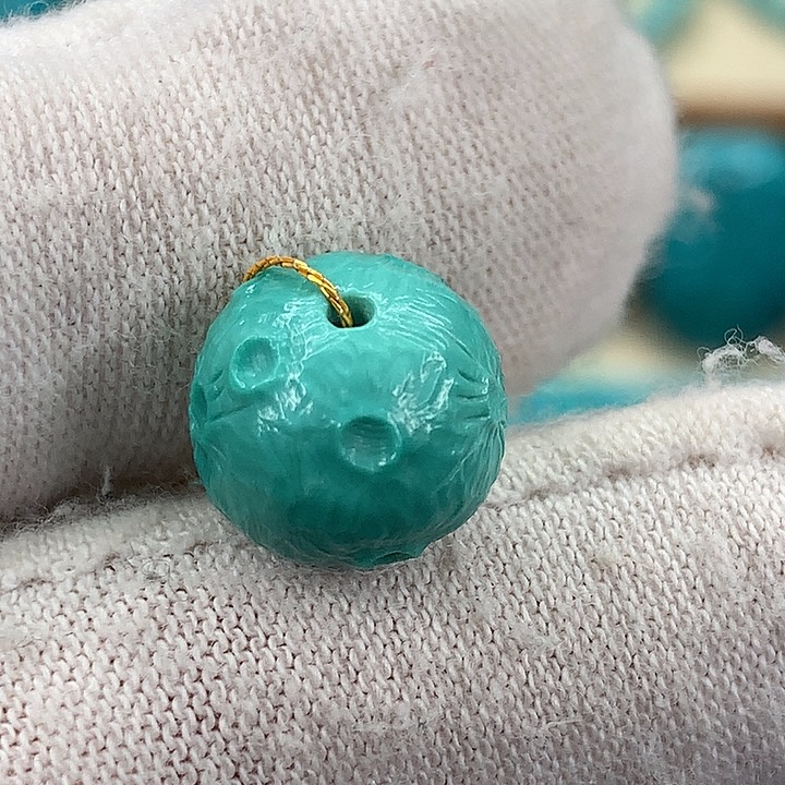 绿松石挂件未镶嵌