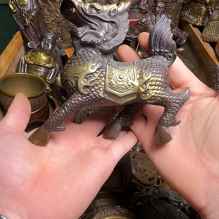 铜材质文玩摆件装饰