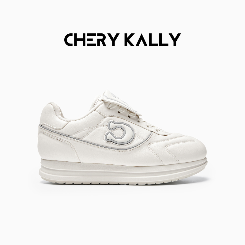 CHERY KALLY厚底透气板鞋时尚休闲鞋女鞋潮流增高运动鞋963YD5590