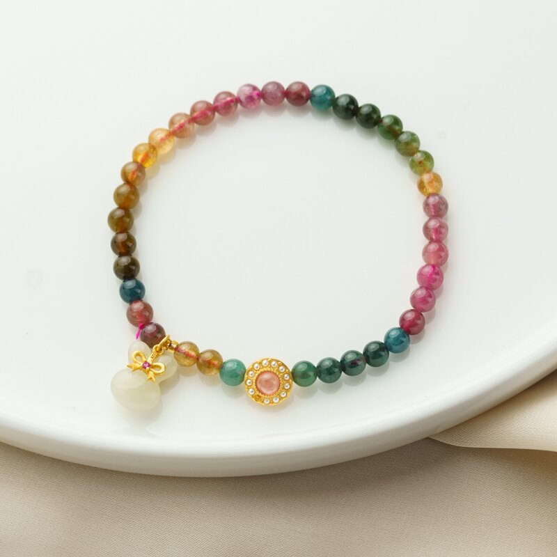 【七彩池】碧玺手串STYFTH-0031（专场特供）