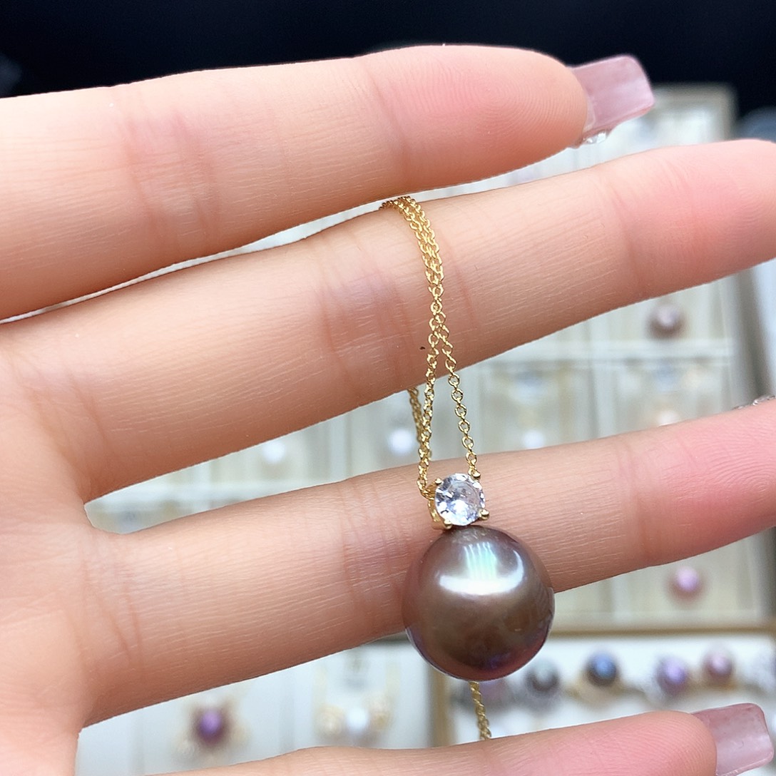 淡水珍珠颈饰合金