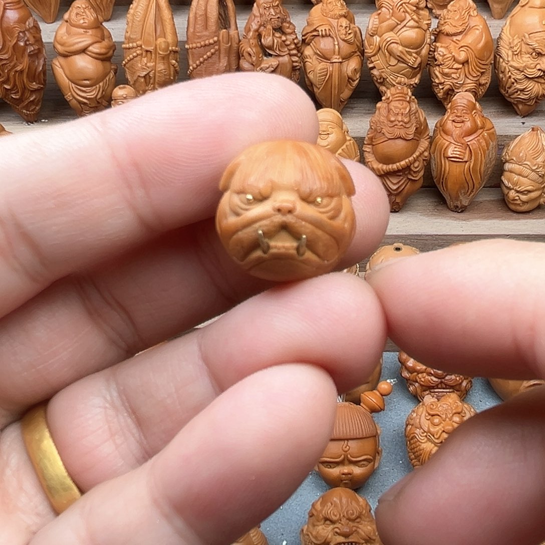 猴头核桃吊坠18反油福利