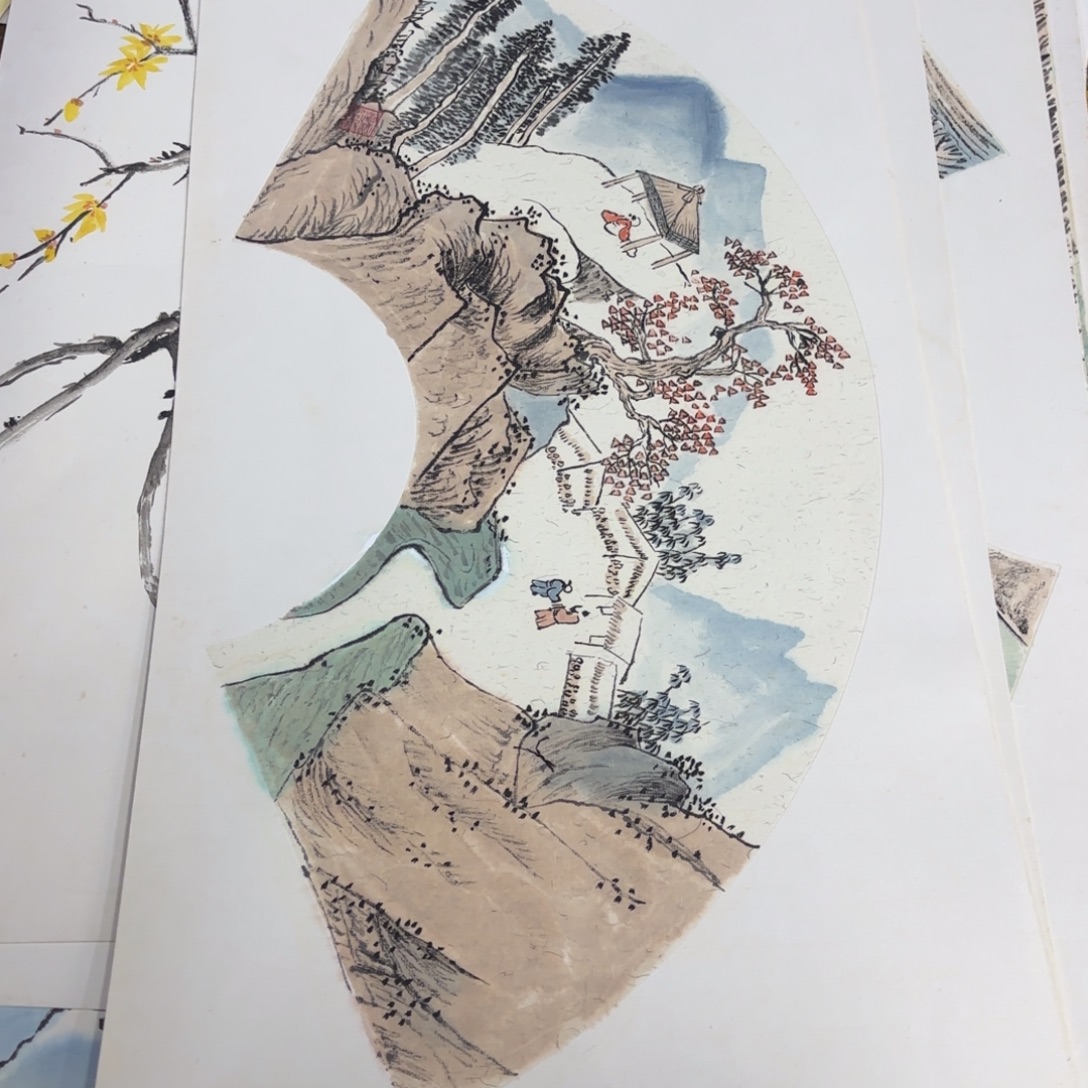 国画33-66卡纸作品艺