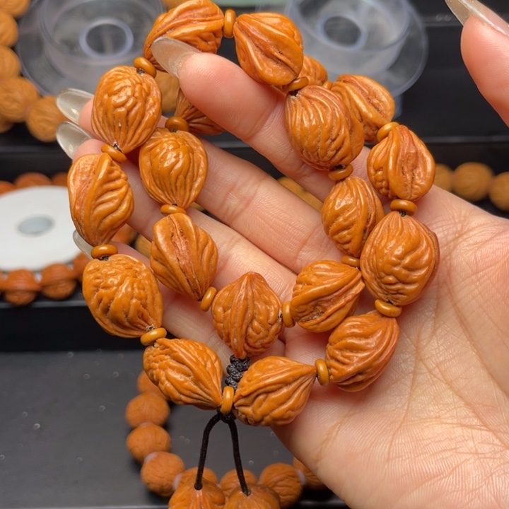 桃核手串生命手持（21号链接）