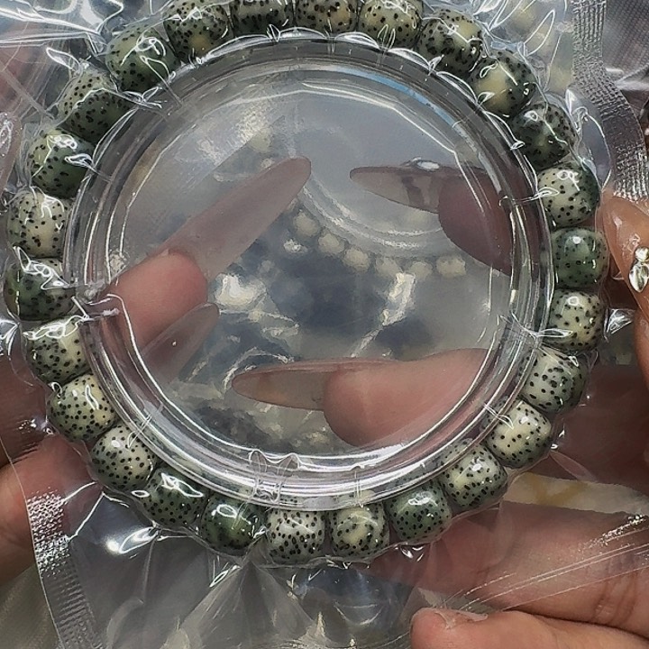 星月菩提手串380传说变态绿星月菩提98桶单圈