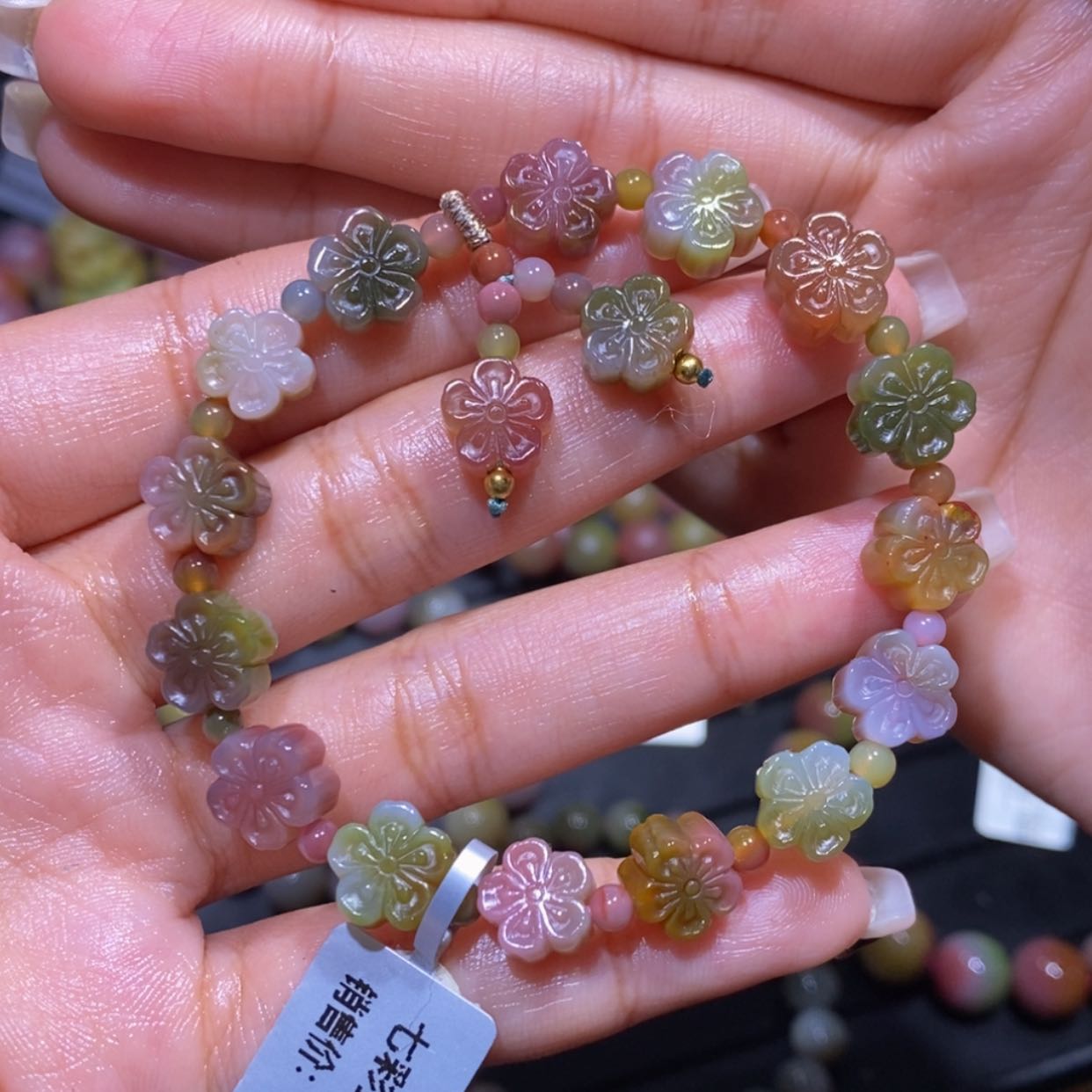 【闪购商品】玛瑙/玉髓手链未镶嵌盐源玛瑙