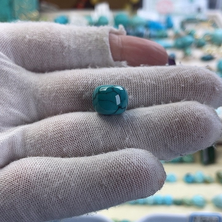 绿松石未镶嵌珠宝奇石卡 12