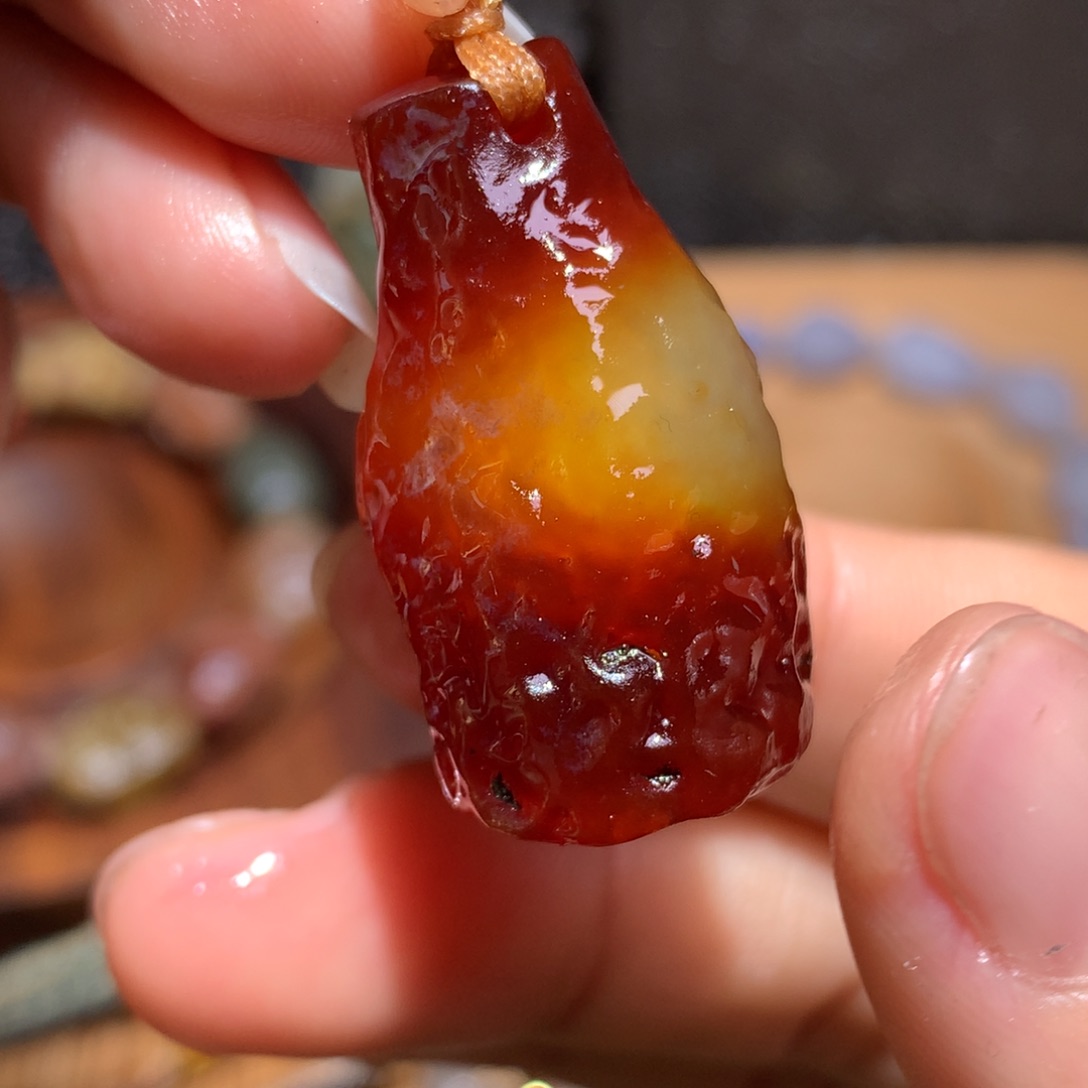 未镶嵌玛瑙/玉髓珠宝半成品