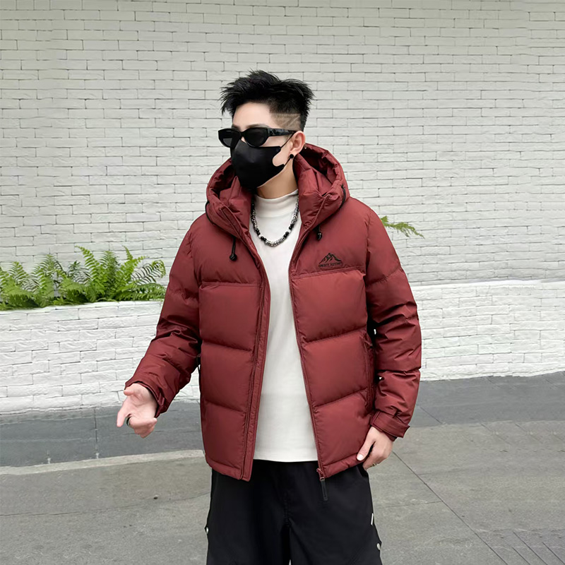 3926 2025冬季御寒保暖锁温防寒服男士时尚休闲断码剪标厚外套