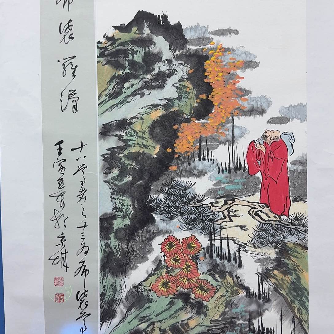 国画多次参加国内外大型