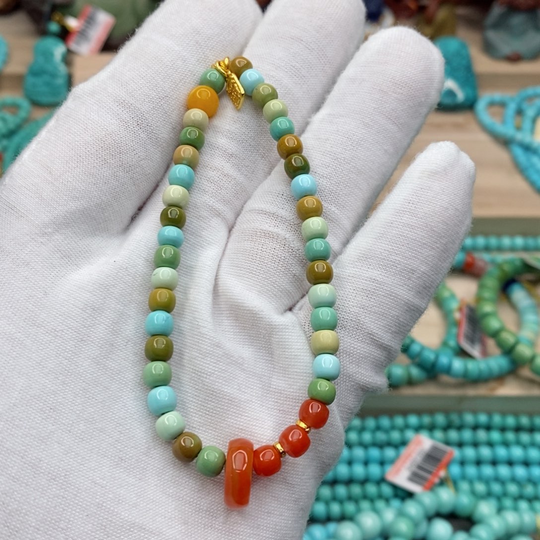 绿松石珠宝奇石未镶嵌