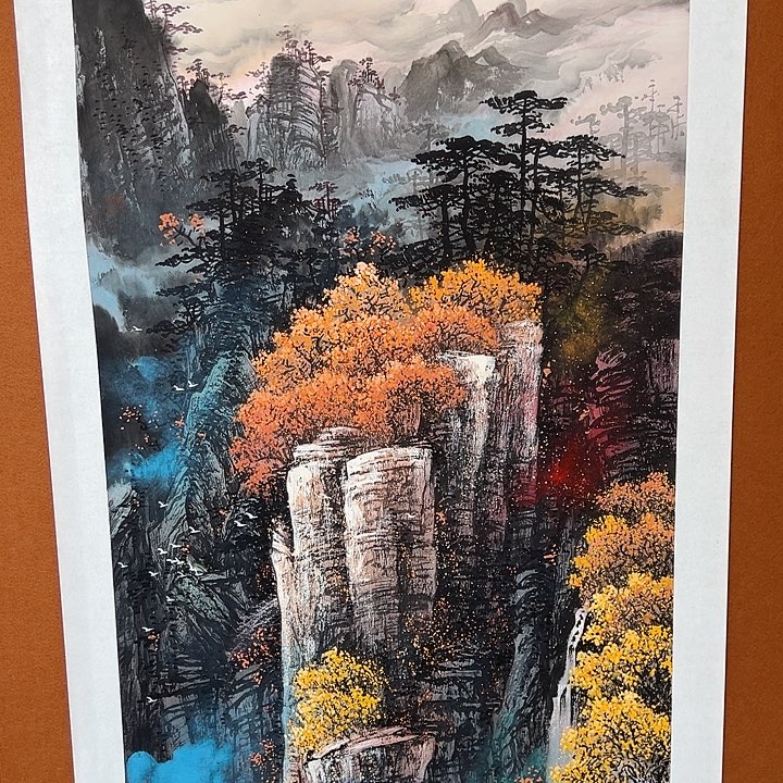 国画李文峰的作品