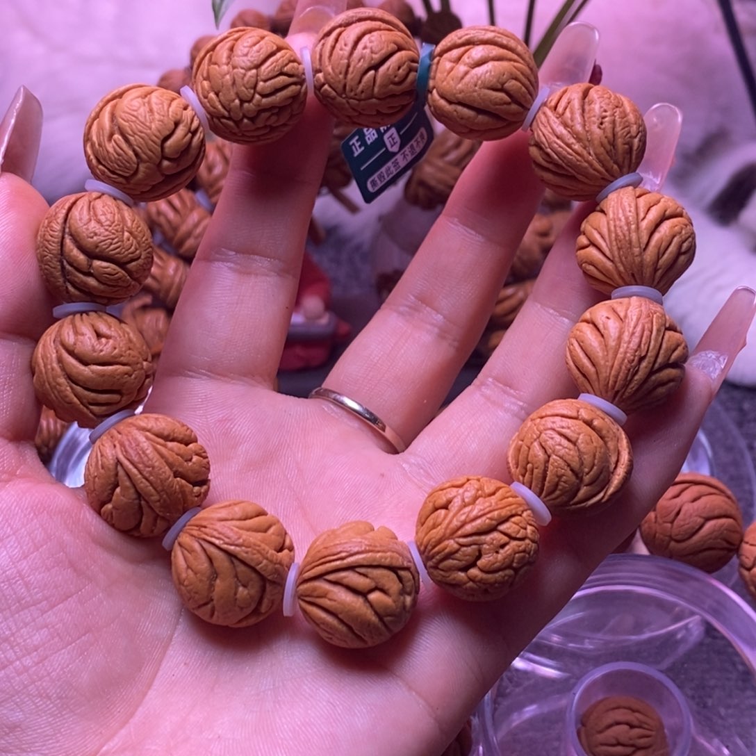 秦岭龙纹桃核单圈1