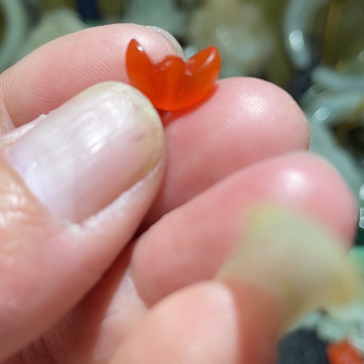 五***月玛瑙/玉髓合金颈饰挂件