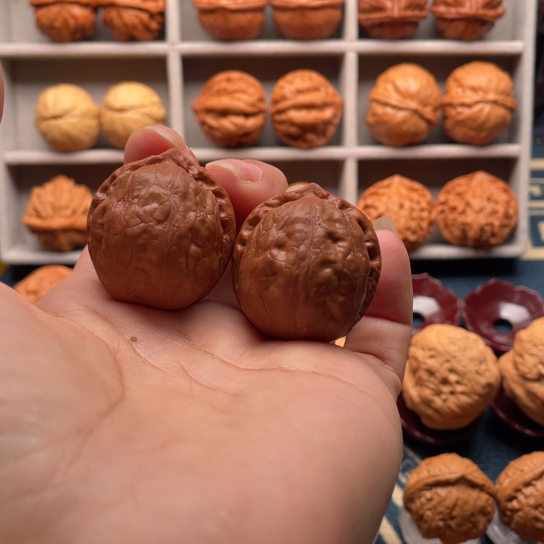 把件文玩核桃水晶佛肚