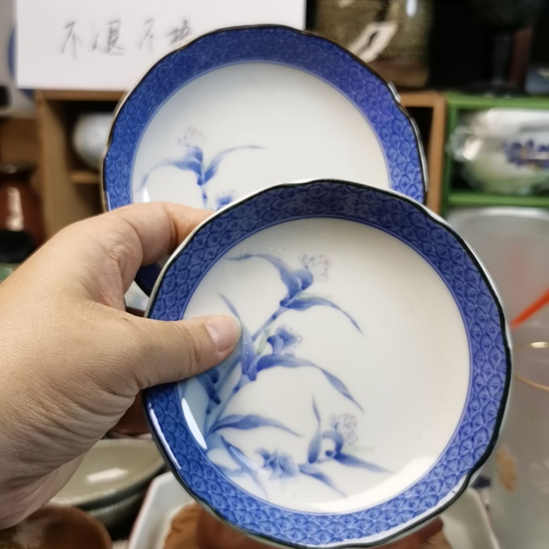 紫砂茶案陶瓷杯子碟子小碗